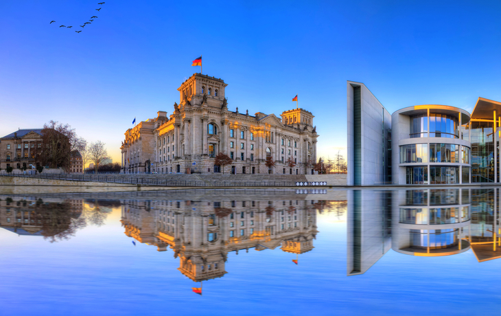 Regierungsviertel in Berlin