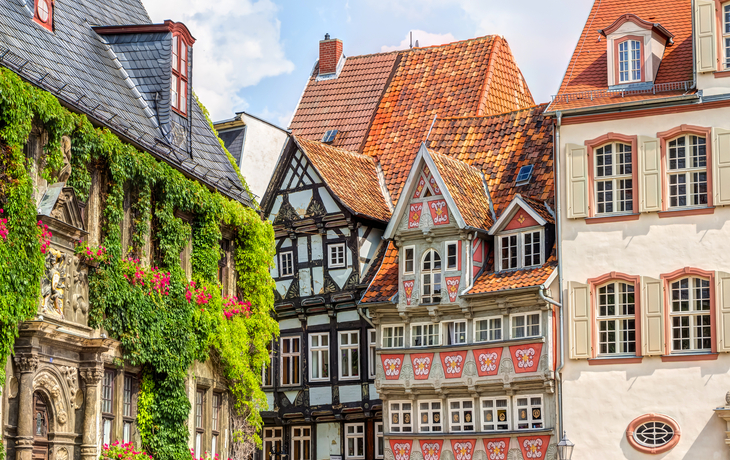 Fachwerkhäuser in der Welterbestadt Quedlinburg