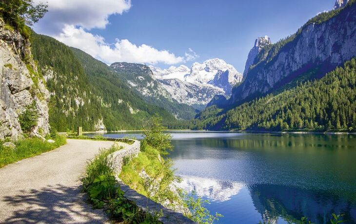 Blick vom Gosausee auf den Dachstein