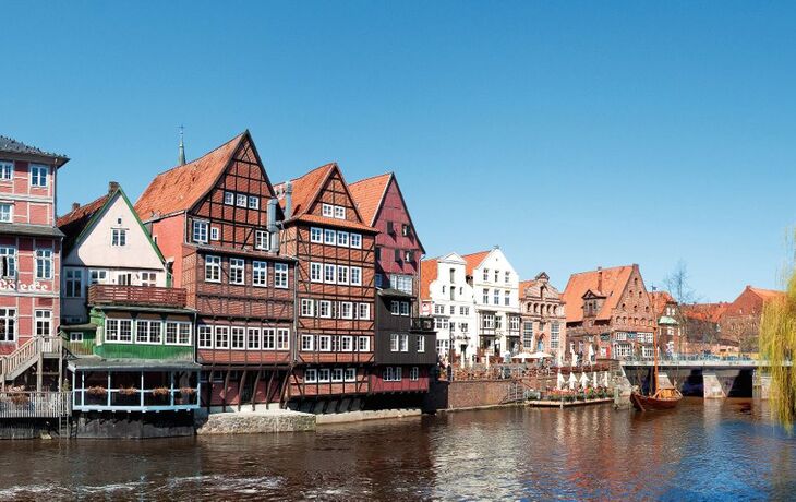 Am Stintmarkt in Lüneburg