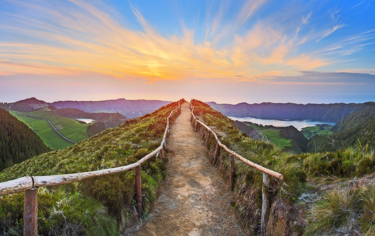 Kraterseen des Sete Cidades auf São Miguel