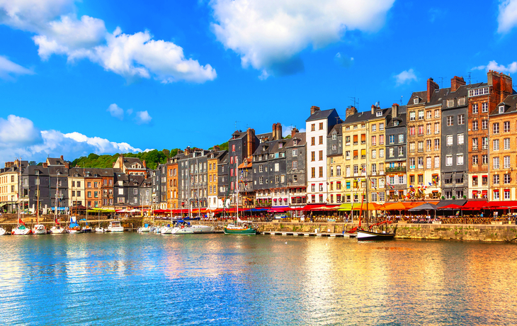 Hafen von Honfleur in der Normandie